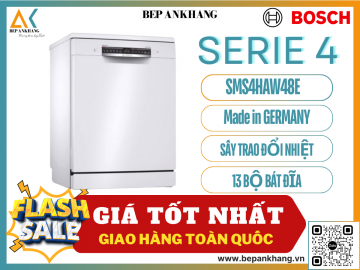 Máy Rửa Bát Bosch Độc Lập Series 4 SMS4HAW48E - Made in Germany